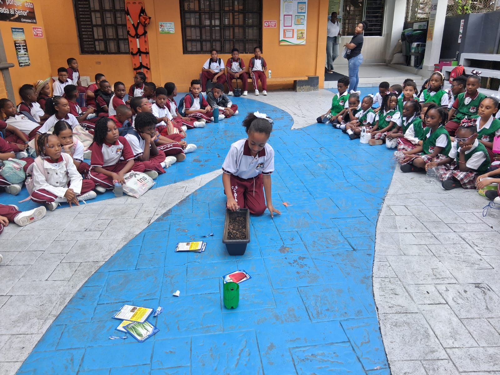 Inicio de la actividad de siembra